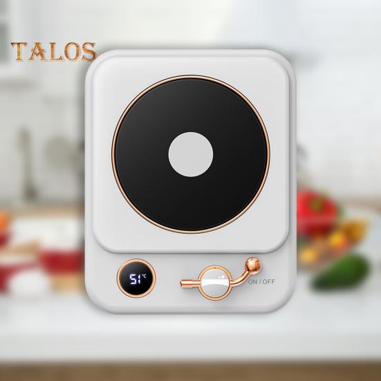 Электрический подогреватель чашек кофе, автоматическое отключение, светодиодный дисплей, USB-подставка для кружек с подогревом, три температурные настройки, термостатическая подставка для чашек