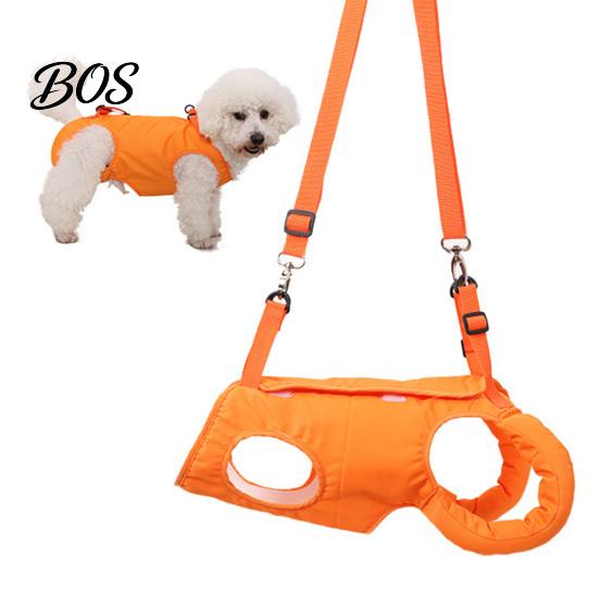 Dog Lifting Sling for Small Breeds Lift Harness, Padded Harness with Handles, Adjustable Full-Body Pet Recovery Vest Nail Trimming Support Back Legs,