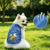 Cartoon Cooling Shirt for Dog Fabric Summer Hiking Beach Walks Large Breathable Outdoor Gear