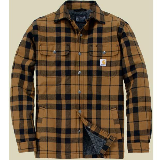 Рубашка-куртка Carhartt Flannel Sherpa-Lined Shirt Jacket