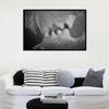 Venation Kissing Love холст картина постер черный, белый цвет поп-арт принт скандинавское украшение настенная картина для декора гостиной