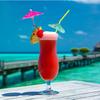 20/50/100pcs Umbrella Parasol Drinking Straws, Hawaiian Beach Cocktail Luau Party Decorations Supplies