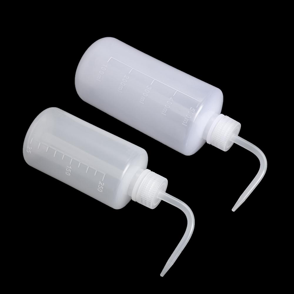 250ml/500ml Plastic Washing Bend Curved Mouth Watering Can Alcohol Bottle Gardening