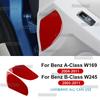 Real Carbon Fiber Door Moulding Trim for Mercedes-Benz A-Class W169 B-Class W245 2004-2011 Interior Panel Cover