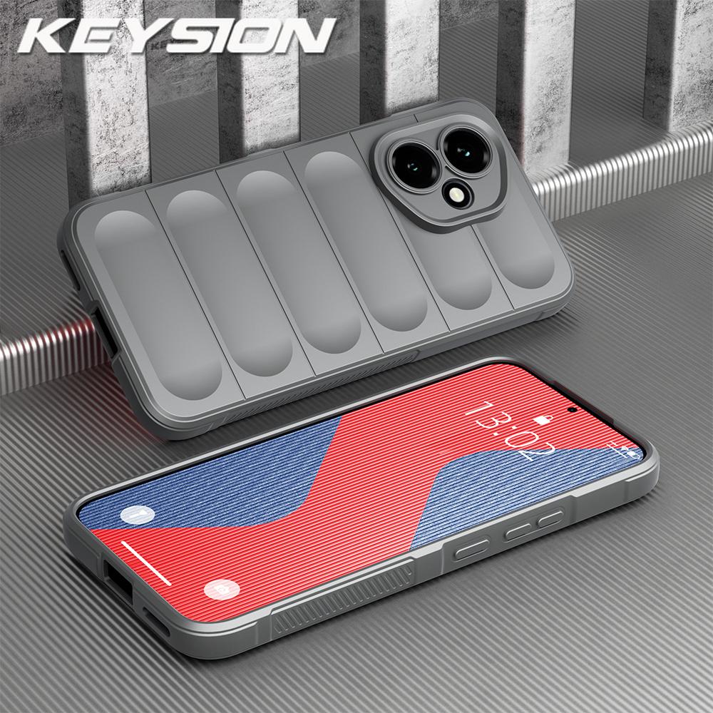 KEYSION Противоударный матовый чехол для HONOR 400 Pro 5G Нескользящая мягкая силиконовая задняя крышка для телефона для Huawei Honor 400 5G 400 Pro