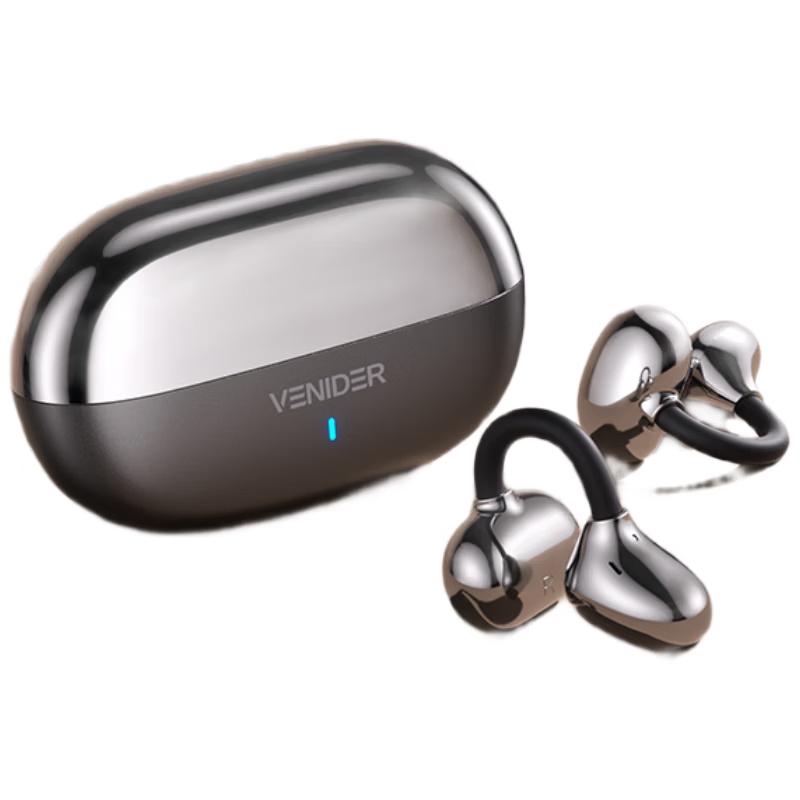 WLDE J-Shape Open-Ear Bluetooth Sports Headset
