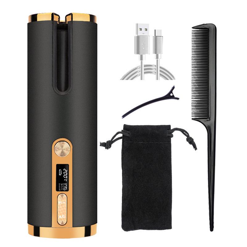 USB-зарядка для больших волновых автоматических вращающихся щипцов для завивки 40