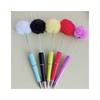 100pcs Pompom Ballpoint Pen Kawaii Writing Pen Fluffy Ball Pens for Office School Accessory Stationery