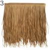 Fake Thatch Decorative PVC Grass Roof Artifical Plant Simulation Straw Roof  Outdoor Roof