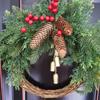 Christmas Wreath Bohemian Wind Wreath Bell Wreath Door Hanging