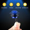 10X 3/4" Round Blue LED Signal Trailer Clearance Side Marker Light DOT ATV RV