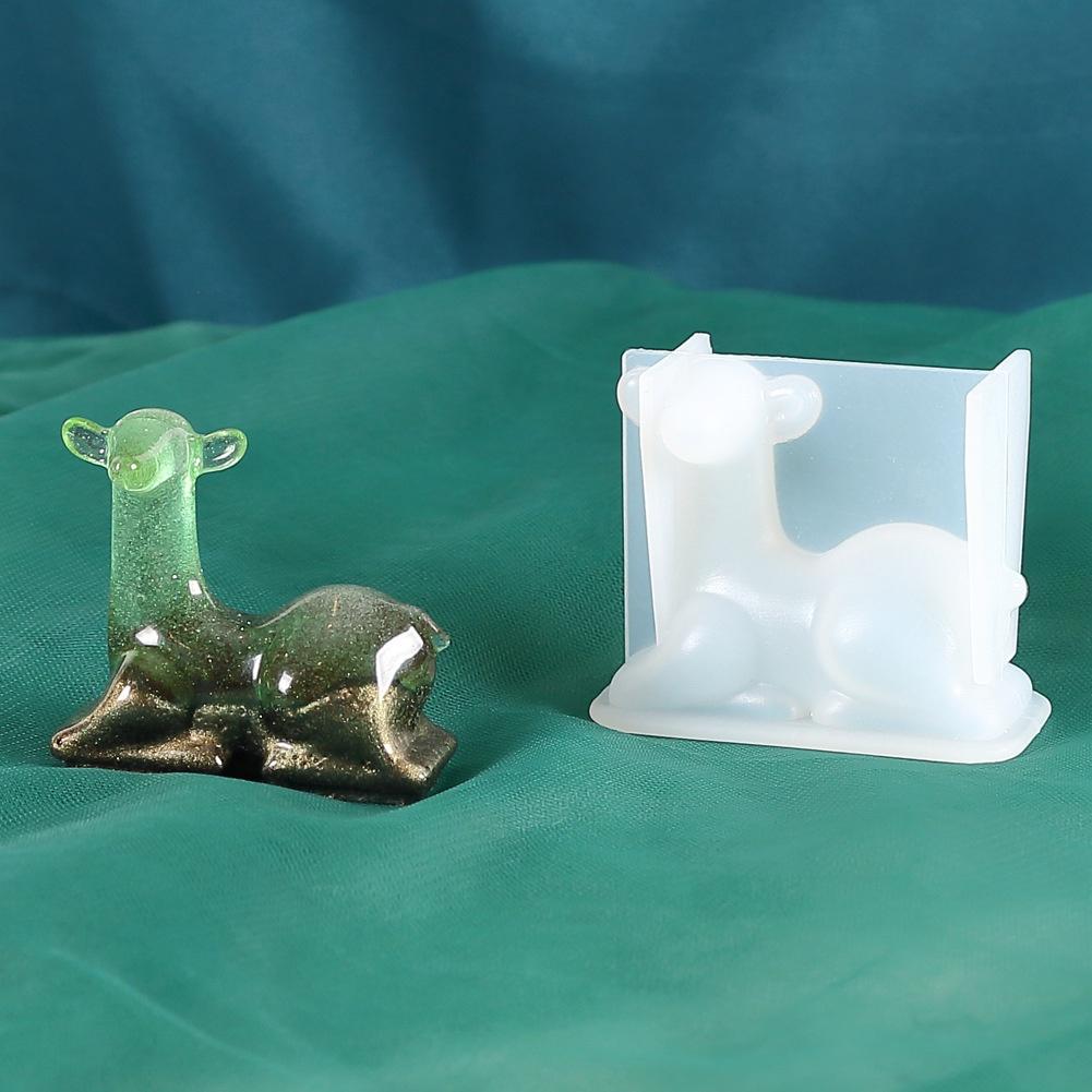 DIY кристалл падение гель силиконовые оленьи рога филиал силиконовые формы набор может DIY настольный орнамент плесень