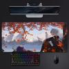 Genshin Impact Gentle Kaedehara Kazuha Mouse Pad Large Gaming Mousepad With Stitched Edges Thickened Desk Mat Pc
