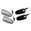 2pcs Sequential Blinker Smoked Dynamic Flowing LED Side Marker Lamp Turn Signal Light for Astra G Coupe T98C 2000-2004