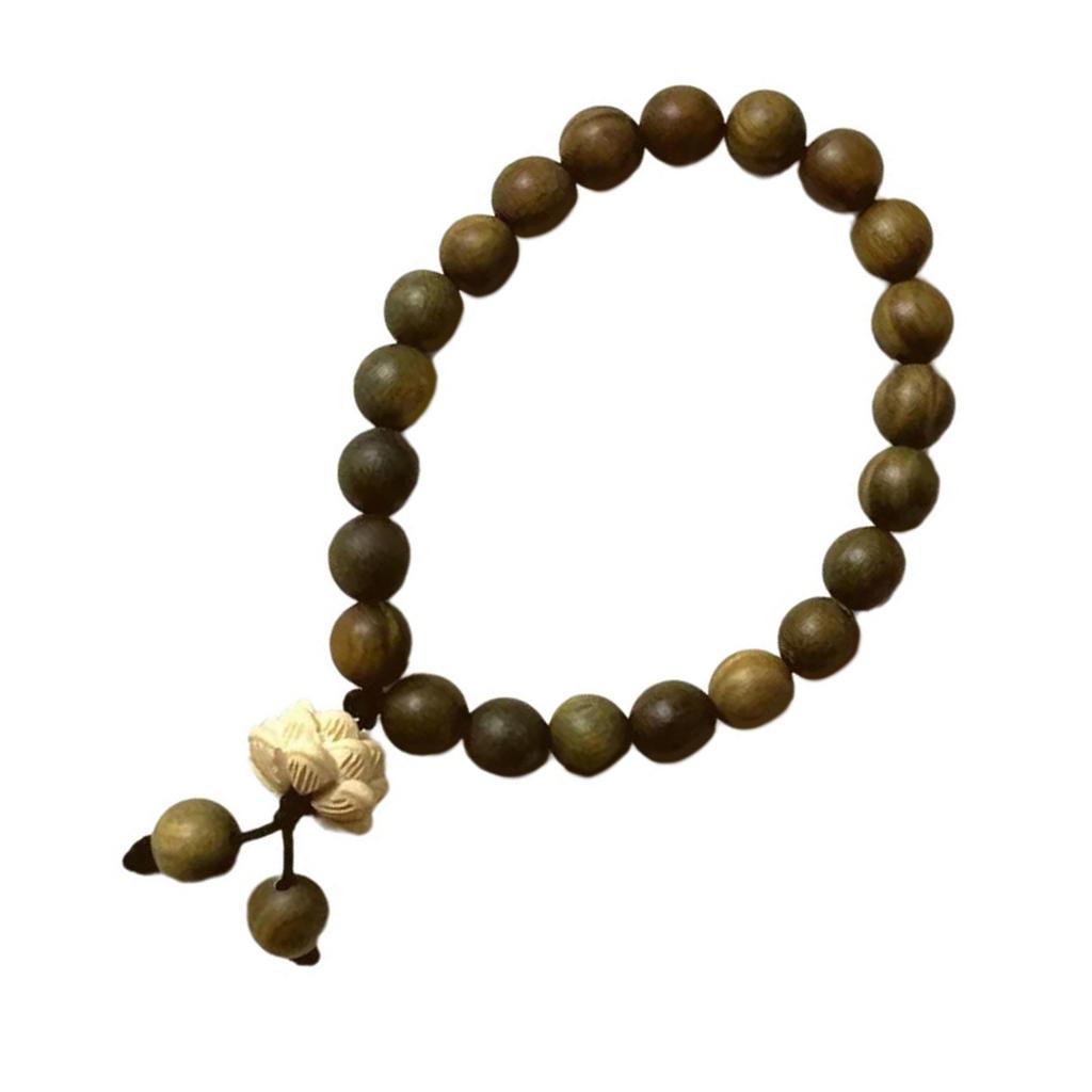 Sophisticated Beaded Bracelet National Wood Jewelry Temperament Bracelet for Women with a Touch of National Style