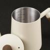304 Stainless Steel Pour-over Coffee Pot Wooden Handle Hand Brewing Coffee Kettle  Barista