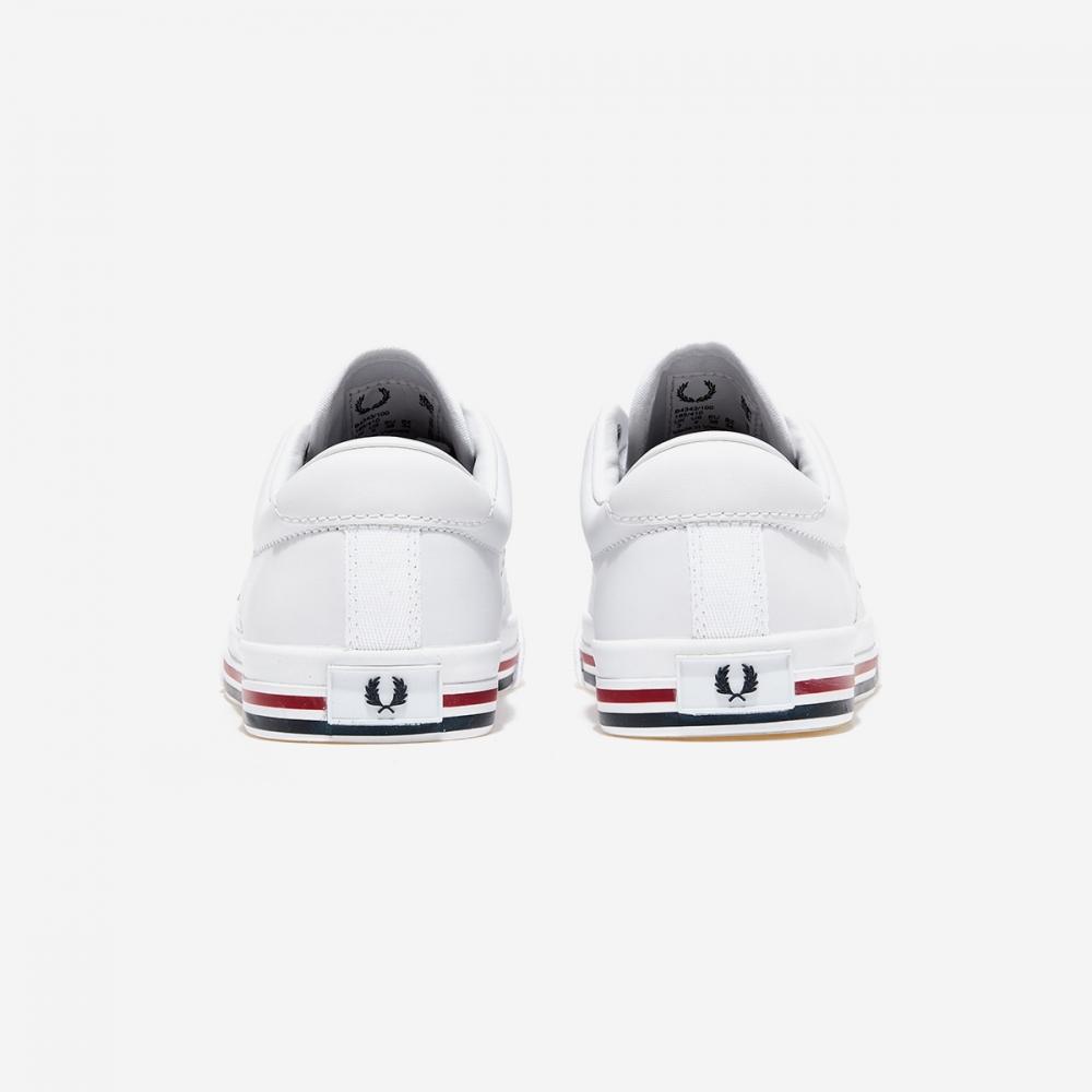 Fred Perry Кожа Underspin B4343 Белый Темно-синий 100