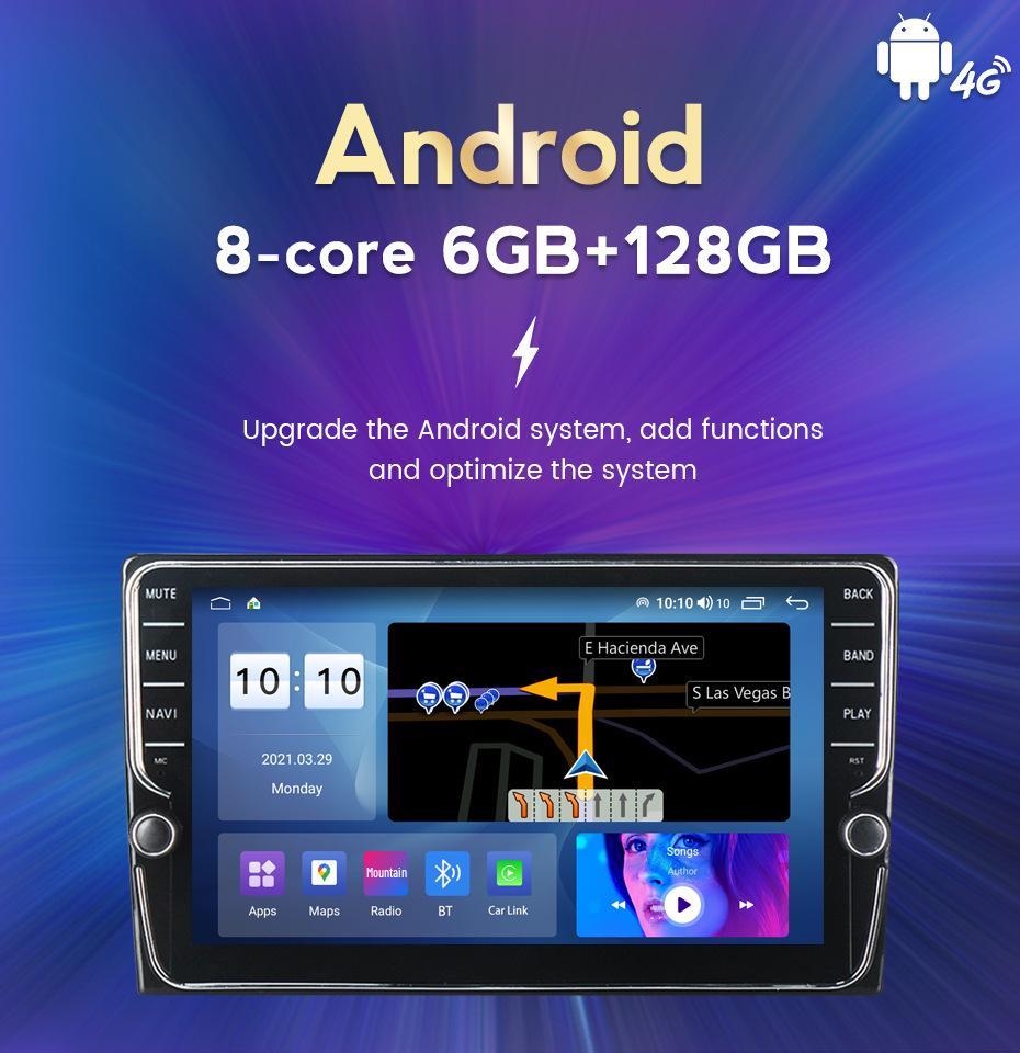 Mitsubishi Outlander 05-11 Android Smart Navigation with Wireless CarPlay