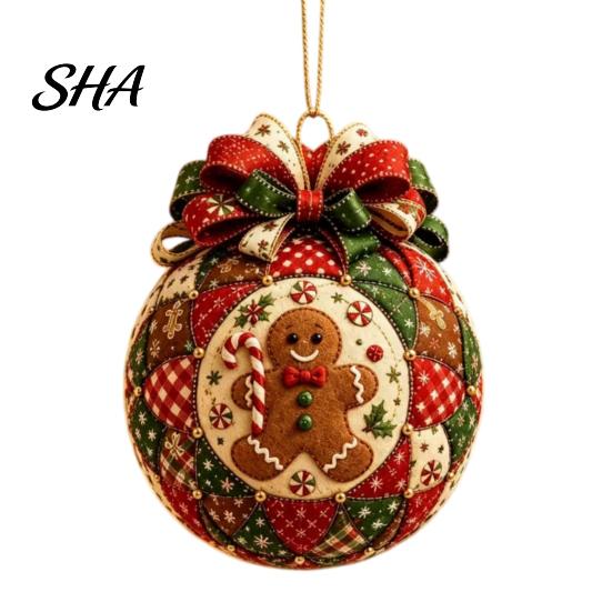 Lightweight Acrylic Decor for Festivals 2D Flat Christmas Hanging Ornaments, Decorative Holiday Tree Decorations Clear Picture Xmas Ornaments