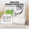 VEVOR Laundry Pedestal 686mmW x 366mmH, Washer And Dryer Base Stand Platform Universal Fit 299kg Capacity