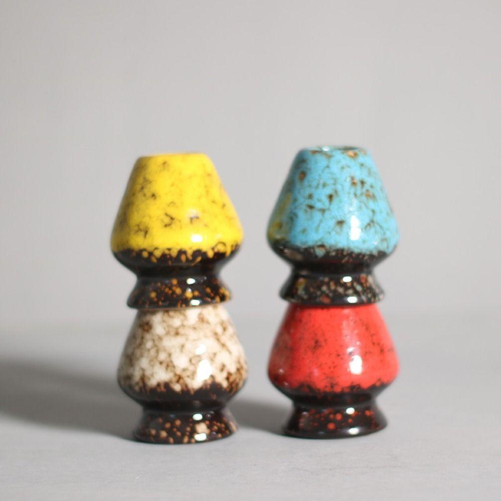 Подставка для венчика для чая Матча Керамическая бамбуковая подставка для чая Матча Часен для чайного сервиза Аксессуары