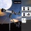 High-Definition Astronomical Telescope for Primary School STEAM Learning