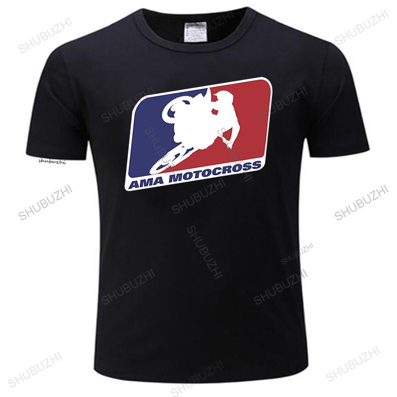 TShirt Unisex ONeck Hot Sale Ama Motocross Superbikes Motorbike Heather Summer Cool T Shirt Male Cotton TeeShirt Bigger Size