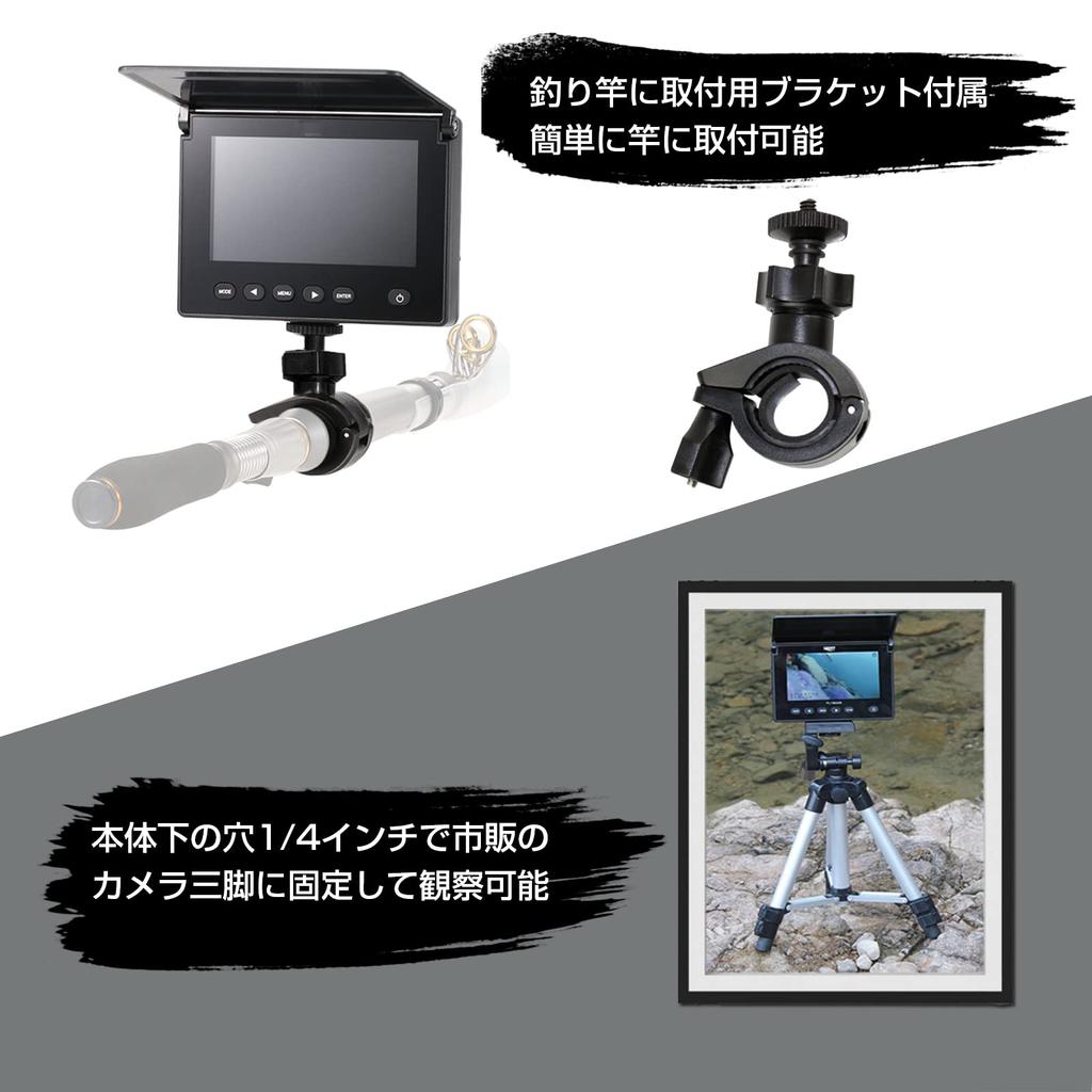 LUCKYLAKER Fish Fish Подводная рыба Рыба Корюшка Лодка поставляется с инфракрасной поддержкой ночной рыбалки Finder, Finder, Camera, Finder, Portable, Finder,