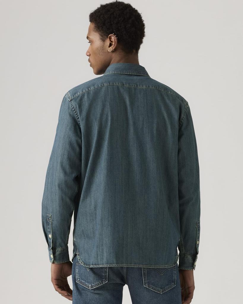 Levi's JACKSON WORKER Denim Worker Shirt Long Sleeve Men's 19573-0269 US M