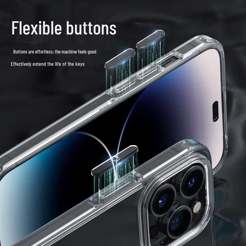 Blue Ape Mr. Transparent Shockproof Phone Case for iPhone