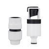 Takagi Faucet Nipple and Rakurokku Faucet Adapter Set (WT) G5028WT for Standard Hose (12-15mm Inner Diameter) [Reliable Manufacturer 2] White
