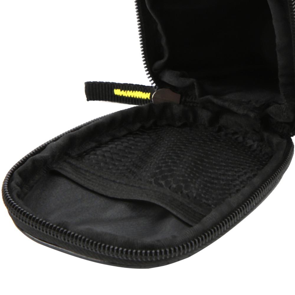 Leather + 1680D Oxford Cloth Bicycle Tail Bag Easy Install Bike Saddle Packs Bike Storage
