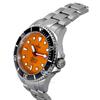 RATIO FreeDiver Автоматические мужские часы из нержавеющей стали с сапфировым стеклом с оранжевым циферблатом RTF045 200M