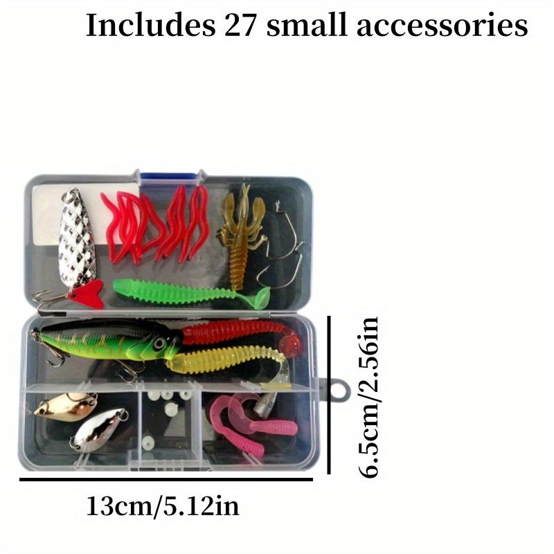 Fish Bait Set Swimming Layer Flash Seal Fake Bait Light Ocean Kill Minobo Crawling Pencil Full Swimming Layer Kill Mouth Type Hook Fish Bait