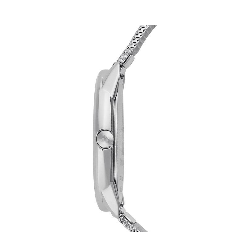 Calvin Klein Quartz Watch Stainless Steel Band 40Mm 35Mm Silver Dial 50M Water Resistant Unisex watches K3M22126/K3M21126