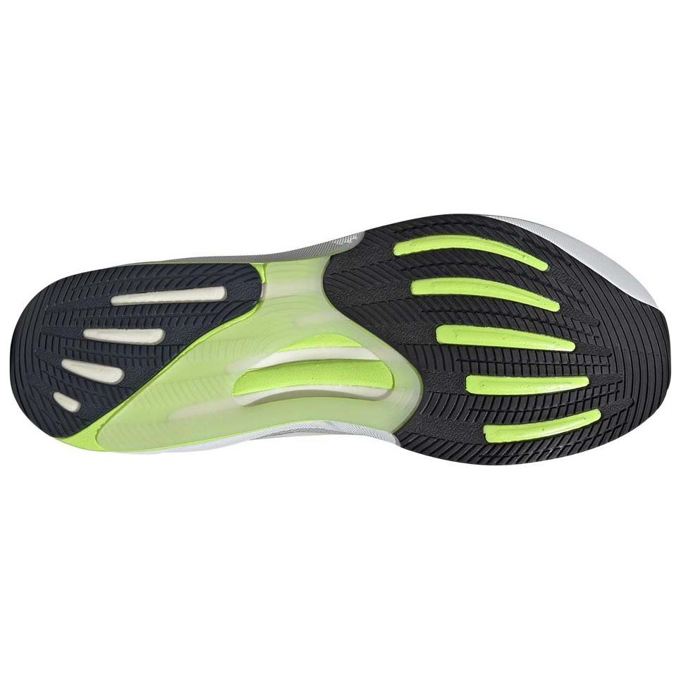 Adidas Supernova Rise Round Toe Comfortable Shock Absorbing Durable Low Top Casual Running Shoes Men Sneaker White Gray ID3588