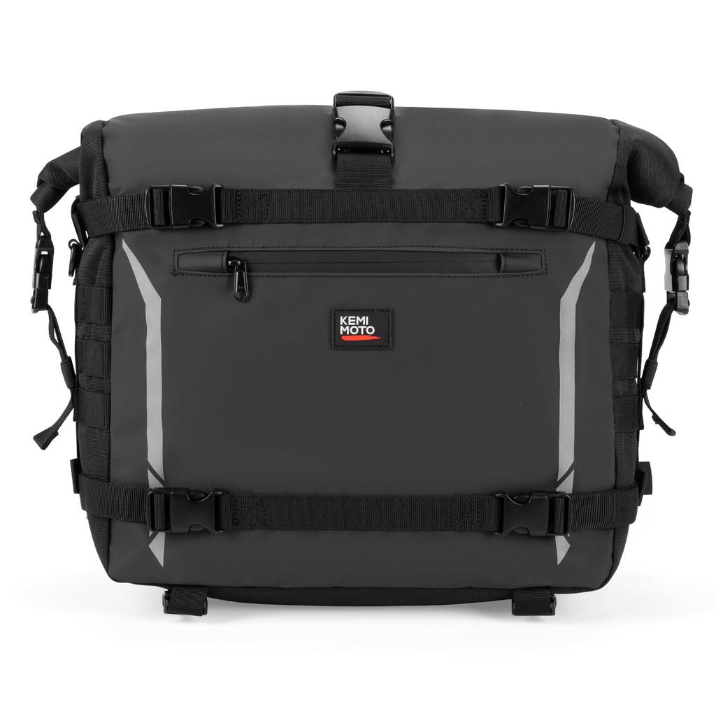 KEMIMOTO Waterproof PVC Side Bags with Expandable Waterproof In All Inner Waterproof Seat Universal Fit for Most Including Rebel Rebel and SR400