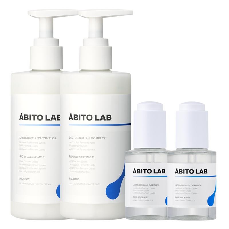 Avito Lab Очищающее молочко с пробиотиками Плюс + Пробиотическая ампула Плюс Набор для очищения, 2 набора