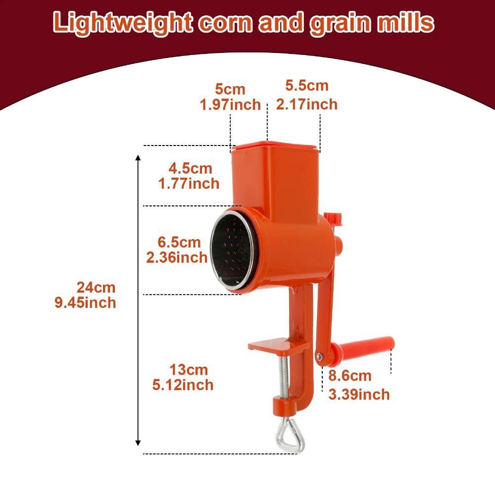 Rustproof Blades Manual Food Grinder Table Clamp Nut Chopper Grinder Manual Operation