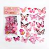 40Pcs/lot Butterfly Stickers Scrapbooking Bullet Journaling Toy Retro Craft Deco Album DIY Stationery Stickers Waterproof