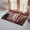 Actress J Jodie Comer Floor Mat Eco  Flannel Doormat Non Slip Odorless Indoor Floor Rug Soft Short Plush Home Mat
