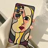 Чехол с изображением абстрактного портрета для Samsung Galaxy S22 S21 Ultra Note 20 S8 S9 S10 Note 10 Plus S20 FE S21 FE