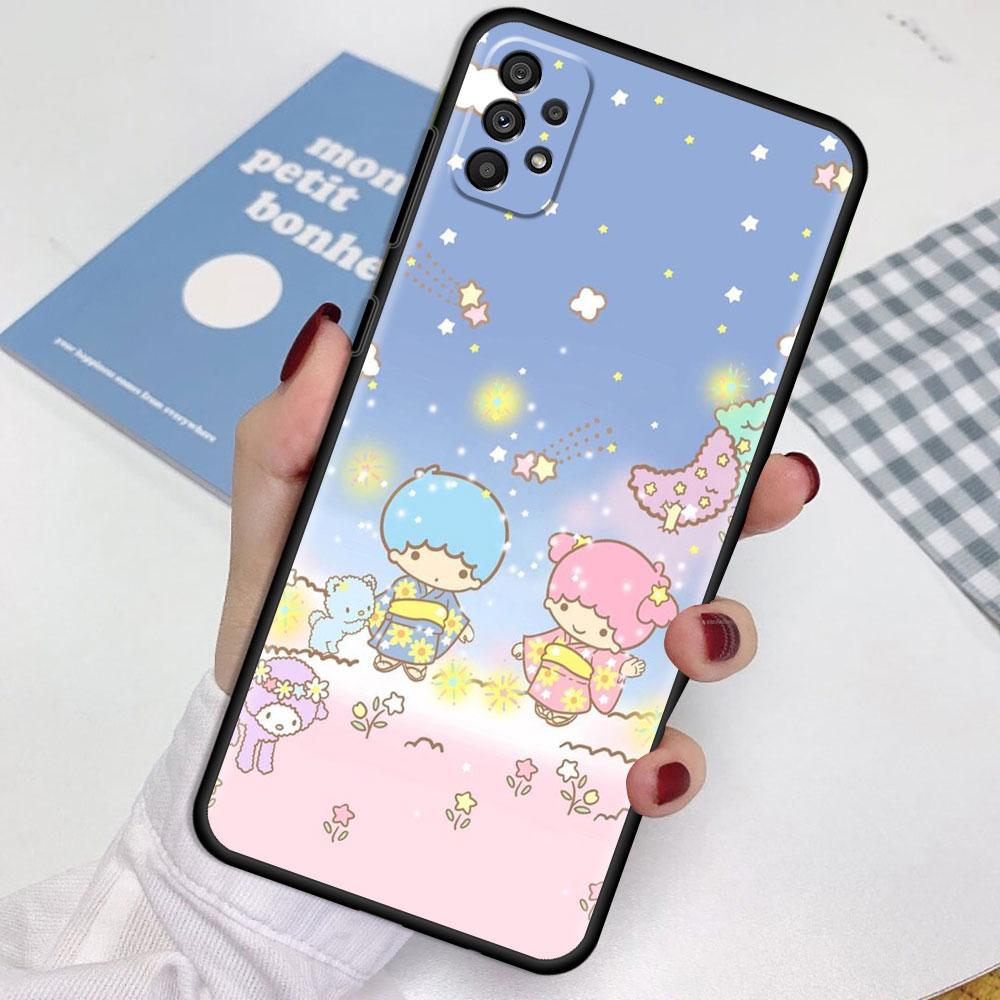 Чехол LittleTwinStars для Samsung Galaxy A52 A12 A51 A32 A21s A71 A32 5G A12 A22 A53 A31 A13 A72 A02s A41 A03 A04 Чехол для телефона