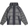 Puma Пуховики Унисекс Серые С капюшоном Несъемный Средняя 640540-15