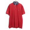 Short Sleeve Polo Shirt L Red Fawn Men's Used