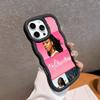 Normani Kordei Wavy Edge TPU Mobile Phone Case for iPhone 17 16 15 14 13 12 11 Air Pro Max Plus Colorful Cover