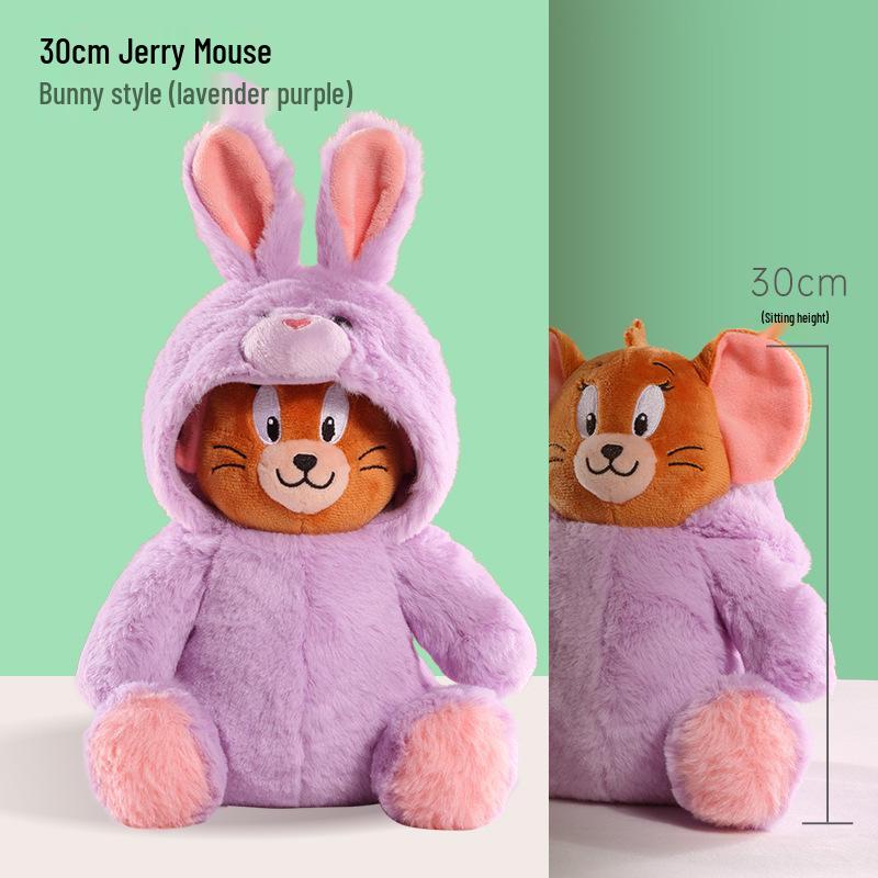 Оригинальная плюшевая кукла Warner Brothers Том и Джерри Супермен Том Кот в костюме динозавра