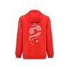 Li Ning Ping Pong Series Snake Year Print Skin-Friendly Soft Daily Casual Sports Hoodie Unisex Hoodie Crimson-Red AWDVB71-2