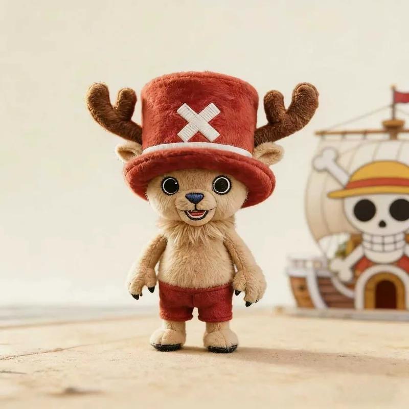 Новая плюшевая кукла Чоппер из One Piece Милый плюшевый Тони Чоппер Аниме Аксессуары Игрушки Подарок на День Рождения Рождество