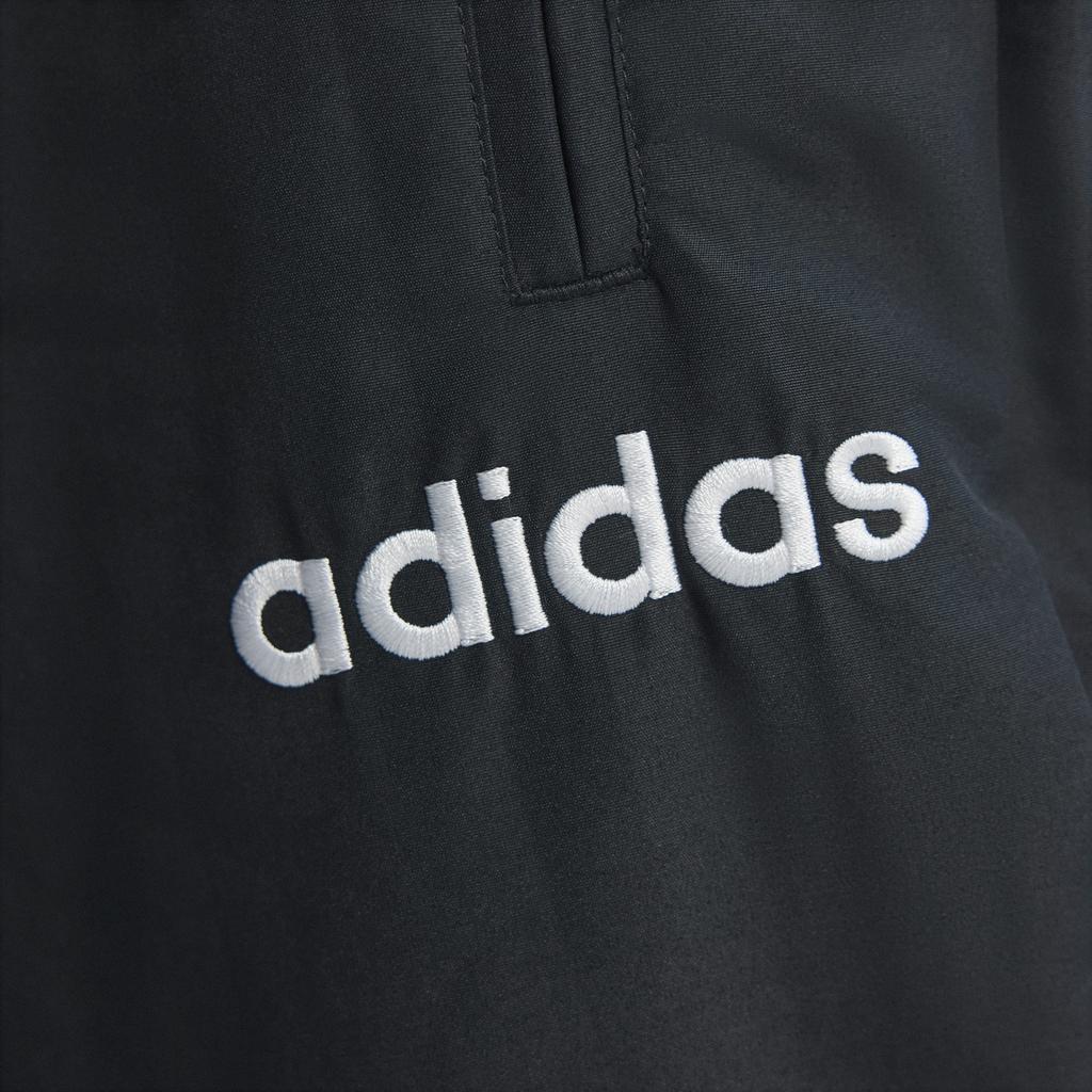 adidas Мужские вязаные спортивные штаны черные с умеренной манжетой